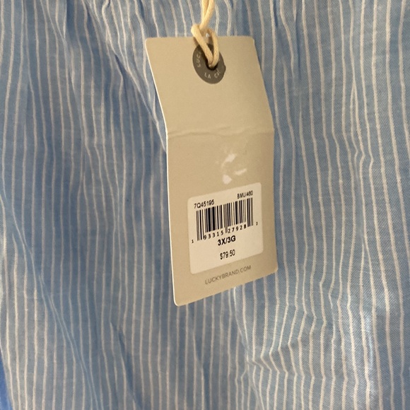 NWT Lucky Brand Square Neck Top - Picture 3 of 5